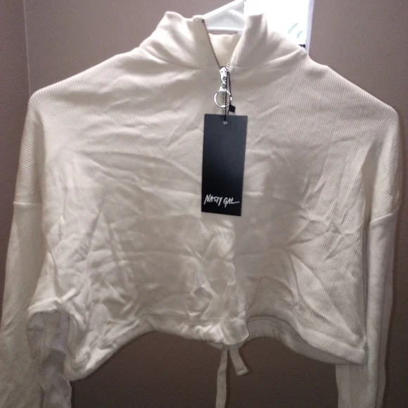 Cream Crop top - Picture 5 of 9